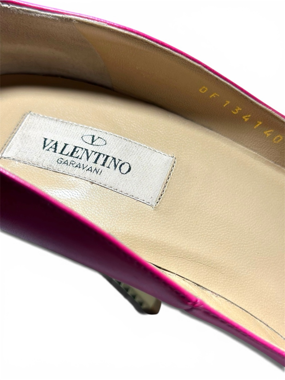 Valentino Garavani Extreme Rockstud Heel Pump Cyclamin Pink size 40 US 10 - Picture 9 of 16